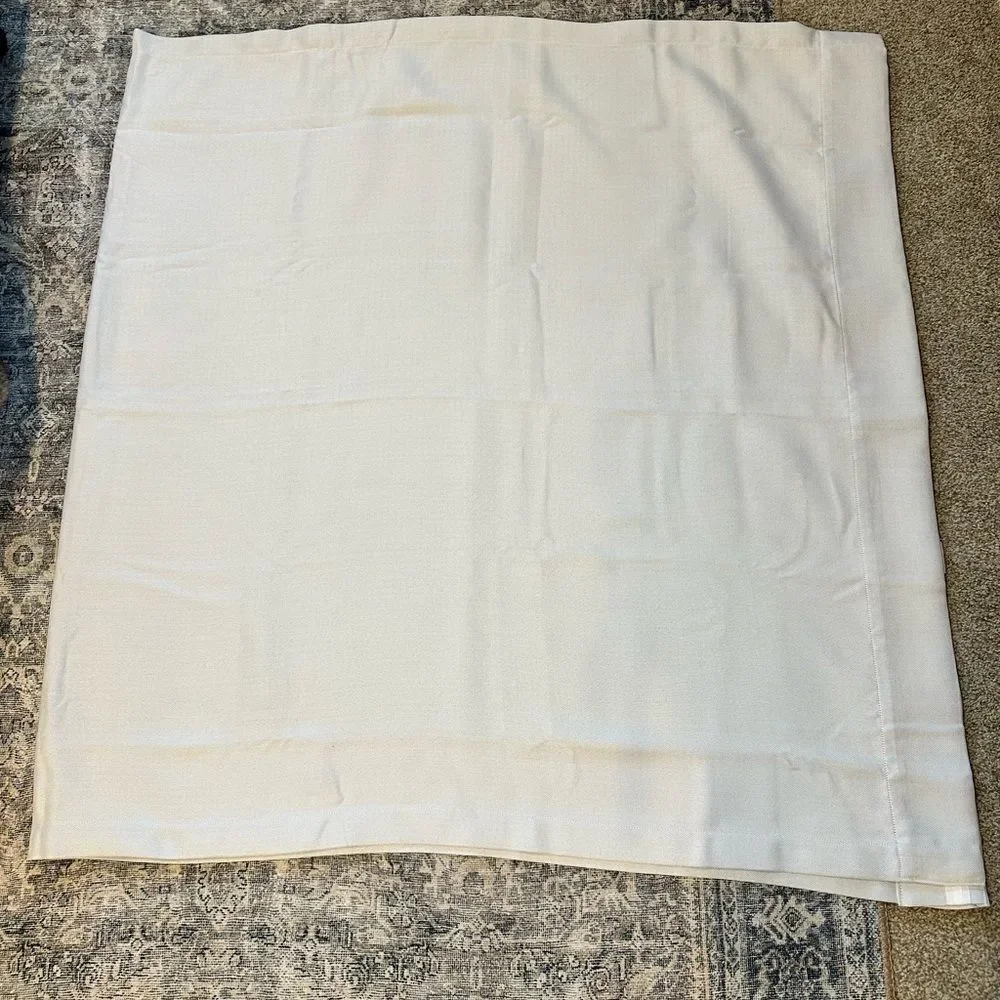 HPD Half Price Drapes Faux Linen Textured Room Darkening Curtains 96” 1 panel